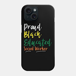 Quote Proud Black Phone Case