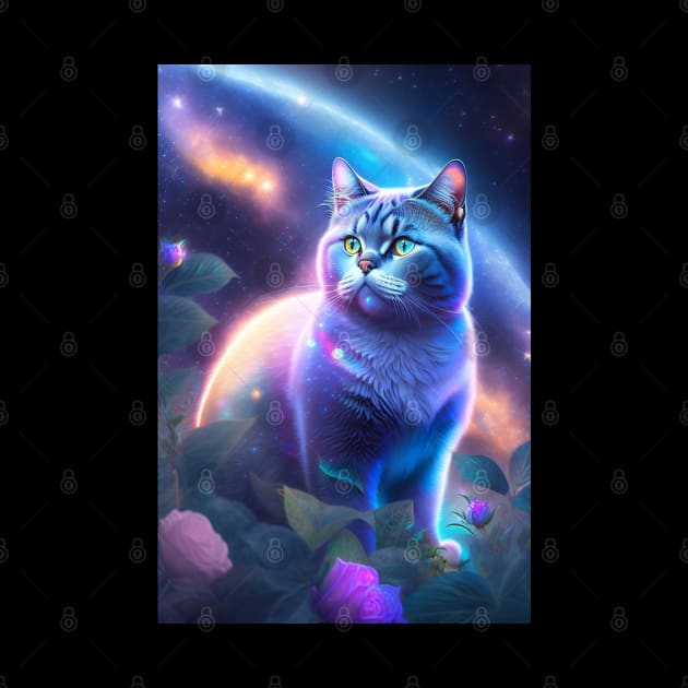 Astronomical British Shorthair by Enchanted Reverie