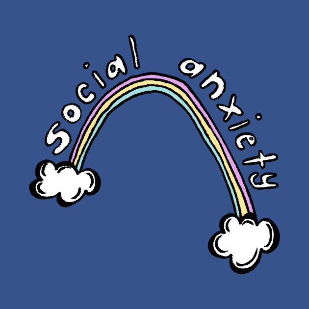 Social Anxiety Rainbow by samarrrt