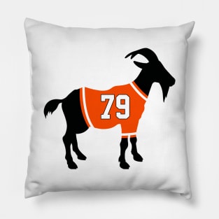 Carter Hart Philadelphia Flyers Jersey GOAT Pillow