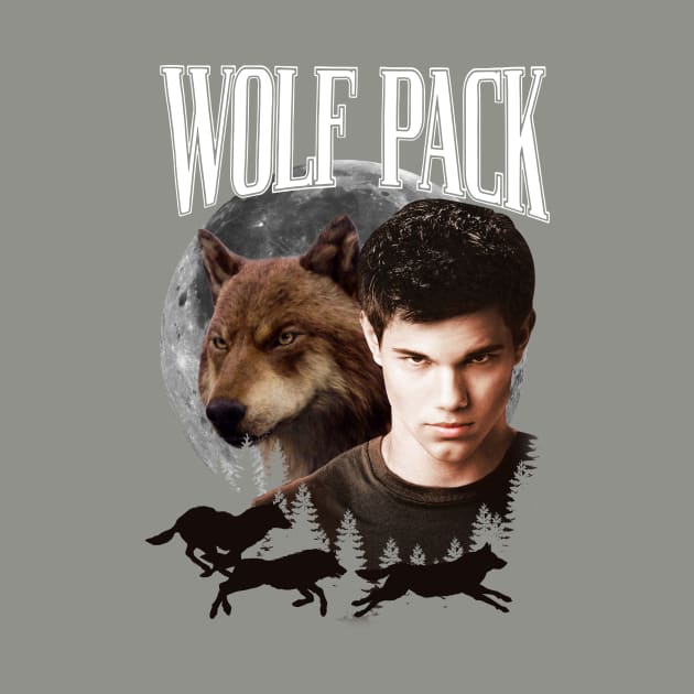 The Twilight Saga Jacob Wolf Pack Girls Muscle by Stephensb Dominikn