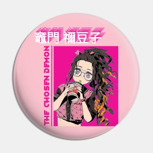 Nezuko T-shirt Pin