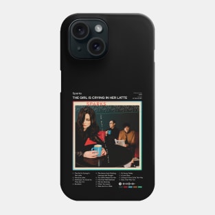 Sparks - The Girl Is Crying In Her Latte Tracklist Album Phone Case