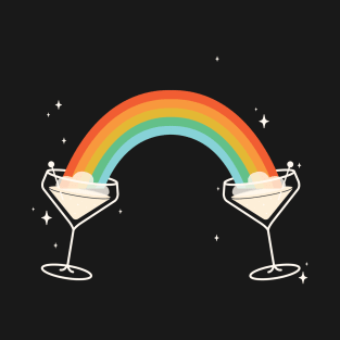 Champagne Rainbow T-Shirt