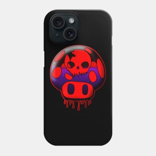 Poison Skull Mushroom Phone Case