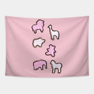 Frosted Animal Cookies Tapestry