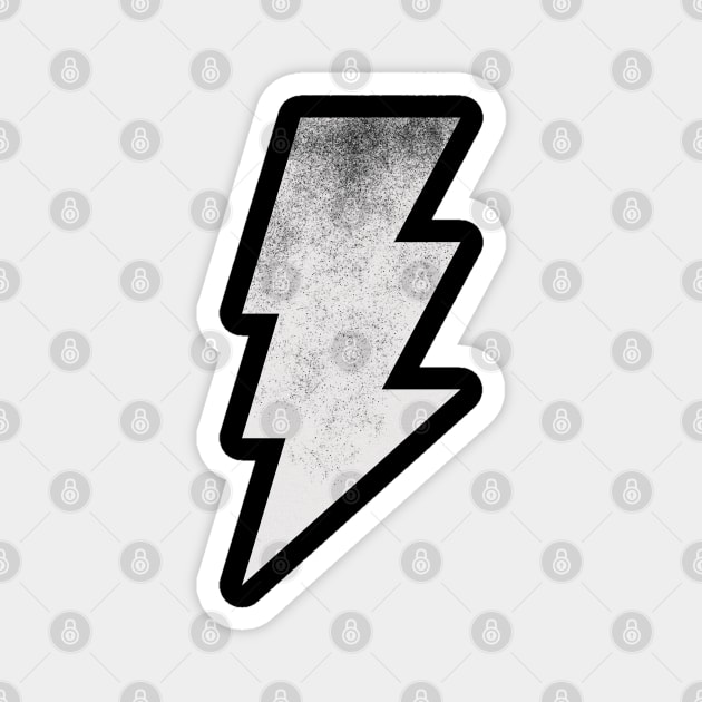 Lightning Bolt Magnet by Doc Multiverse Designs