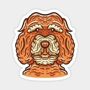 Cute Cockapoo dog Magnet