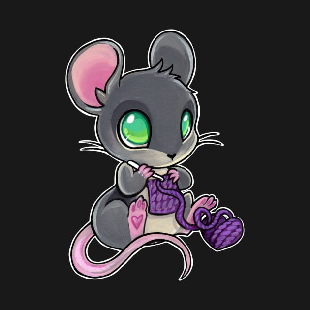 The great yarn mouse by BiancaRomanStumpff