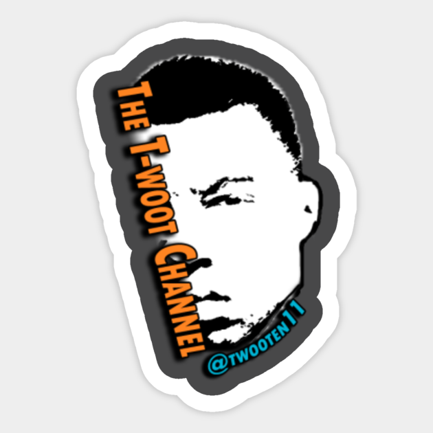 The T Woot Channel Logo Youtube Sticker Teepublic Customize a logo for your company easily with our free online logo maker. teepublic