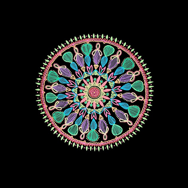 Mandala Colorful by apoochow