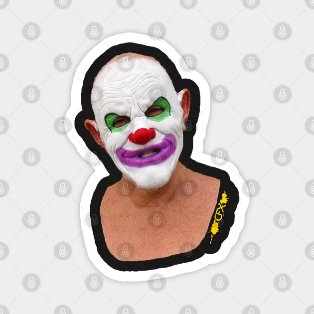 Pickles the Carnie - Circus Clown Magnet by CFXMasks