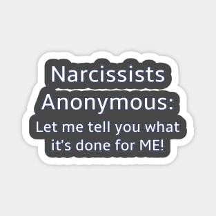 Narcissists Anonymous Magnet