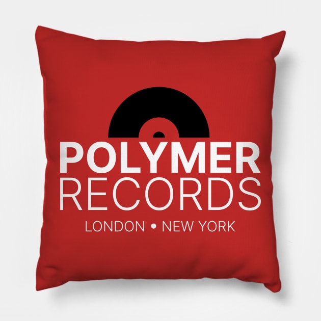 Polymer Records Pillow by Meta Cortex