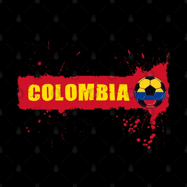 Colombia Soccer Colombia Futbol Football Colombian soccer Flag Jersey by JayD World