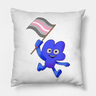 Demigirl Pride Flag Four! Pillow