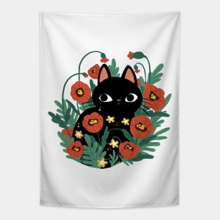 Poppy Cat Tapestry