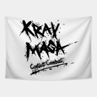 Krav Maga Contact Combat - Black Tapestry