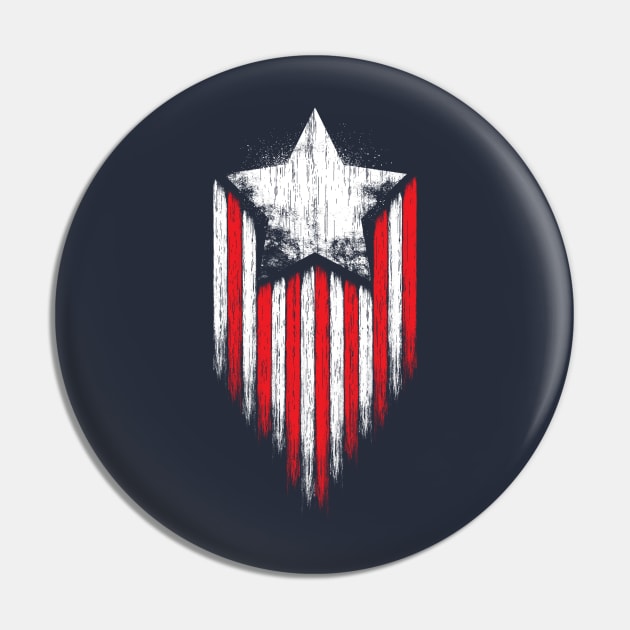 Star & Stripes Pin by StevenToang