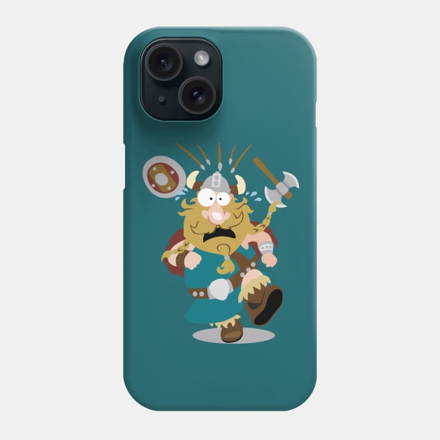 OLAF the viking Phone Case by Tiro1Linea