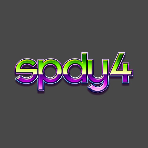 spdy4 Logo Tee by spdy4