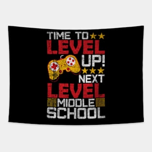 Time To Level Up  School Video  Graduation Tapestry