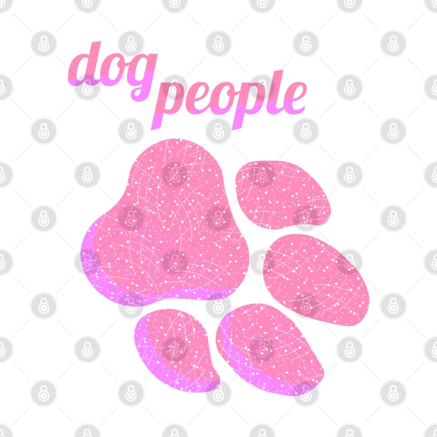 dog people - pink by Ravendax