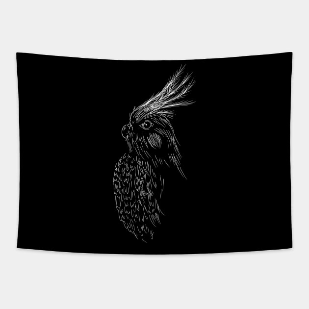 Cockatiel Tapestry by Pastel.Punkk