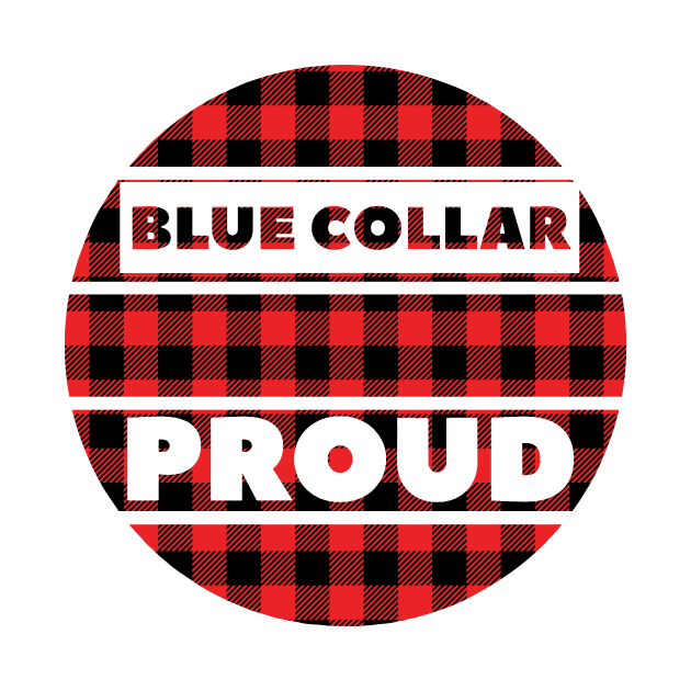 Blue Collar Proud  Holiday Flannel by The Hvac Gang