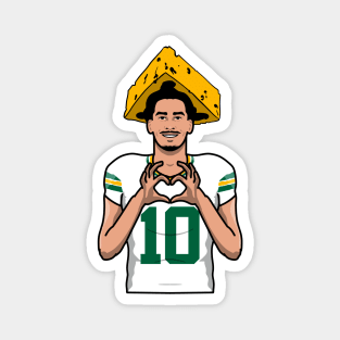 Cheesehead love Magnet