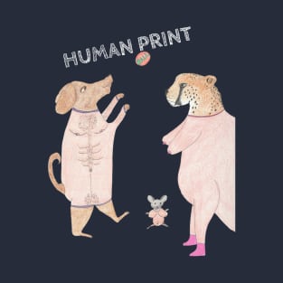 Human Print T-Shirt