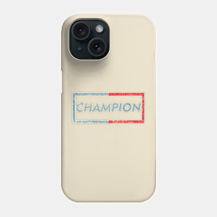 Champion Distressed Phone Case