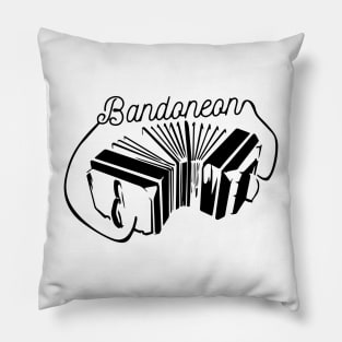 Bandoneon (Black) Pillow