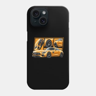 Mercedes AMG GT S Phone Case