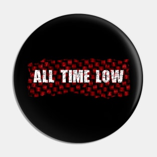 All Time Low Ripped Flannel Pin