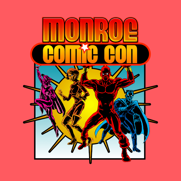 Monroe Comic-Con Logo Tee by gpill22