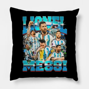 Lionel Messi Bootleg Tee Pillow