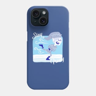 Stay Frosty (with text) Phone Case