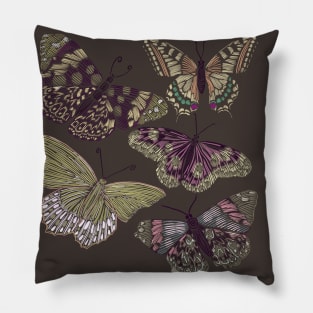 Artistic Butterflies Pillow