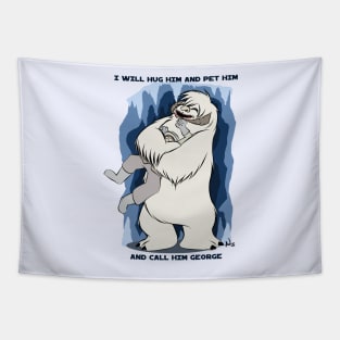 Wampa with a Wabbit Tapestry