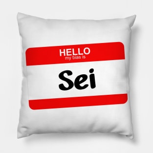 My Bias is Sei Pillow