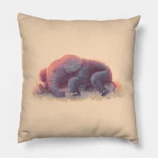 Baby Elephant Sleeping Pillow