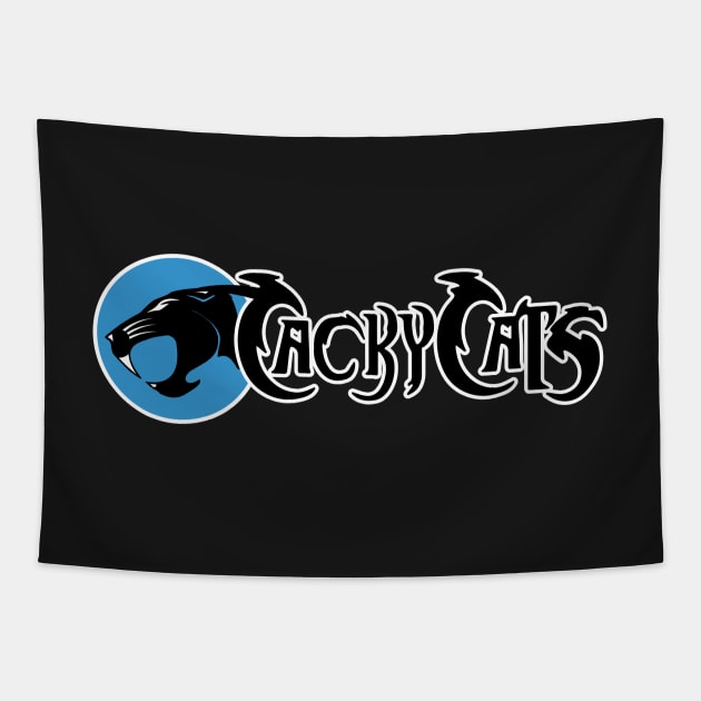 Cacky Cats Tapestry by Mikewirthart