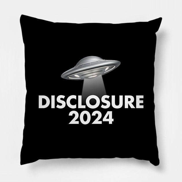 Disclosure 2024 Pillow by roswellboutique