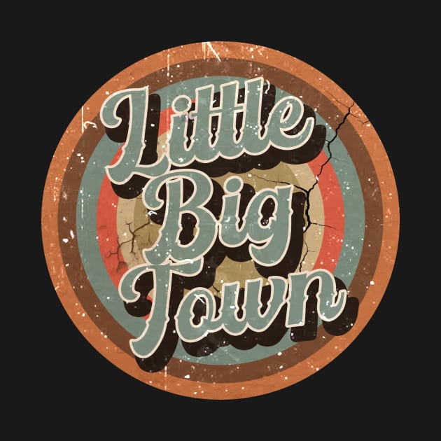 Little Big Town // Vintage Look aesthetic art by penCITRAan