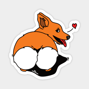 Corgi butt Magnet