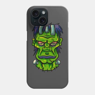 Frankenstein monster comic Phone Case