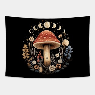 Enchanted Fungi Universe Tapestry