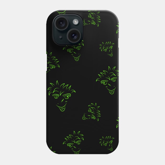 Funny face pattern Phone Case by smartsman