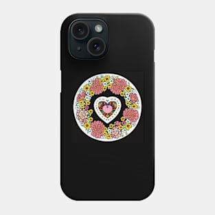 Colorful heart design | Phone Case